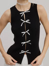 Tie or Die Tank in Black
