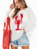 Woodsy Sweater in Lobster Knit