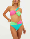 Lena Bottom in Strawberry Ice Colorblock