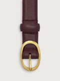 Luelle Belt Leather in Decadent Chocolate