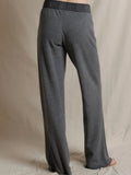Marley Fleece Pants in Dark Heather Grey