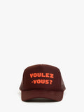 Trucker Hat in Chocolate Voulez-Vous
