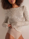 Leading The Way Long Sleeve in Silver