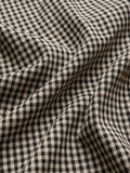Brooke Gingham Skirt in Black