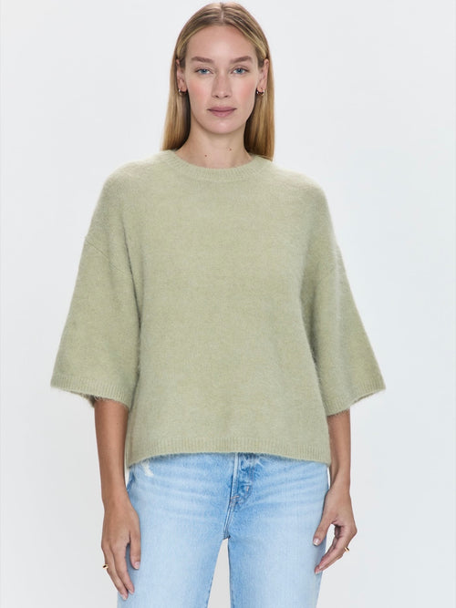 Micah Sweater in Pistachio