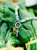 Under The Sea Beaded Necklace in Blue