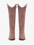 Willa Western Boot in Mauve