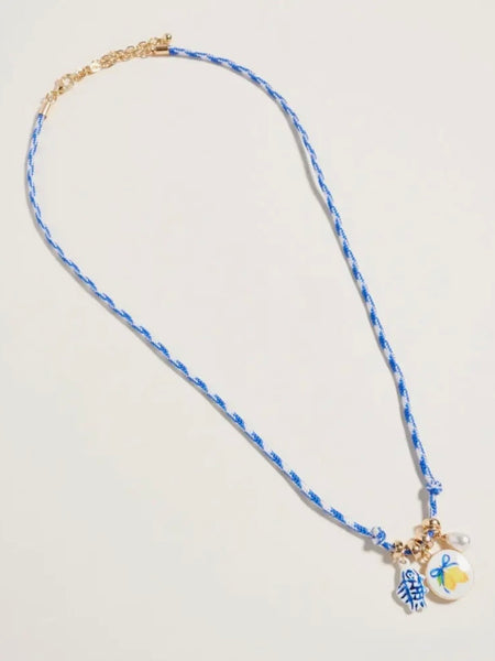 Amalfi Charms Cord Necklace
