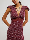 Eternal Soul Maxi in Maroon Geo Combo