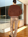 Apres Banner Sweater in Chocolate