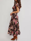 Forsythia Maxi in Deep Fudge Combo