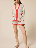 Orchard Breeze Sweater Cardigan in Natural