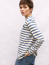 Jaguar Stripe Top in Blue