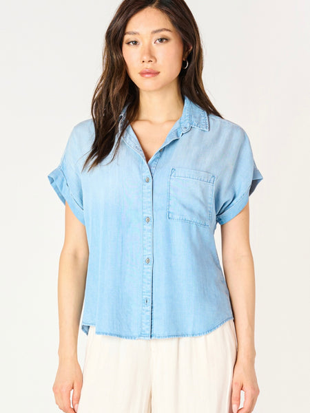 Lydia Top in Bleu Marine