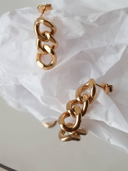 Avalon Chain Link Earrings