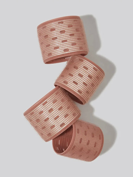 Recycled Plastic XL Thermal Rollers 4pc in Terracotta
