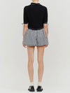 All The Right Ribbons Knit Top in Black