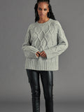 Micah Sweater in Silver Grey