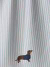 Doxie Stripe Tea Towel