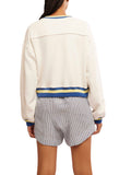 Rio Sweatshirt in Ivory Combo