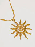 Taiyo Boho Sun Necklace