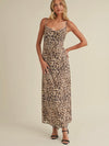 Leopard Lady Dress in Brown