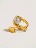 Fauna Pearl Ball Ring