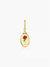 Rose Coin Parker Charm