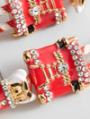 Marching On Nutcracker Earrings