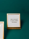 Mini Holiday Frame in Merry Christmas