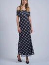 Let's Polka Dot Dress in Black