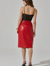 Ladonne Skirt in Red