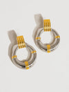 Siya Two Tone Earrings