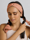 Set & Flow Heatless Curling Headband in Terracotta