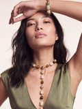 Serene Stone Lariat