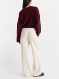 The Brushed Fleece Sweatpant in Oatmeal