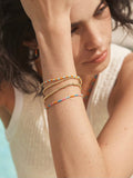 Gigi Stripe Bracelet Set in Miami