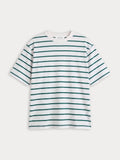 The Bodega Tee in Forest Stripe