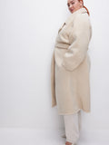 Uniform Trench Coat in Bone