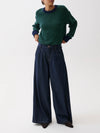 Delphine Wide Leg Pant in Force