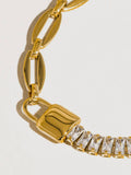 Benson Rhinestone Chain Bracelet