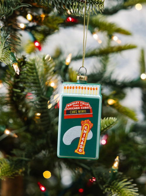 Chicago Matchbook Ornament