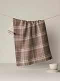 Oat Plaid Luxe Kitchen Towel