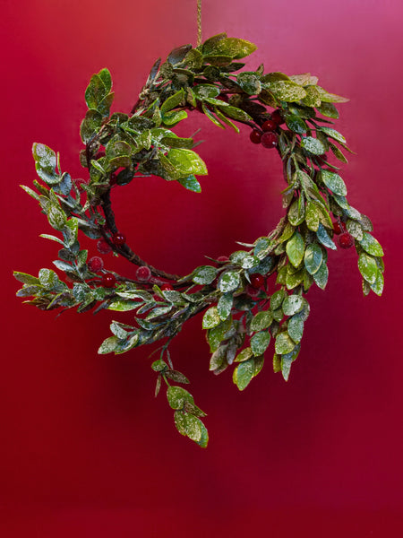 Berry & Frost Faux Wreath