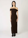 Clara Dress in Espresso