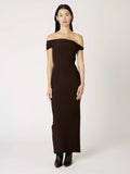 Clara Dress in Espresso
