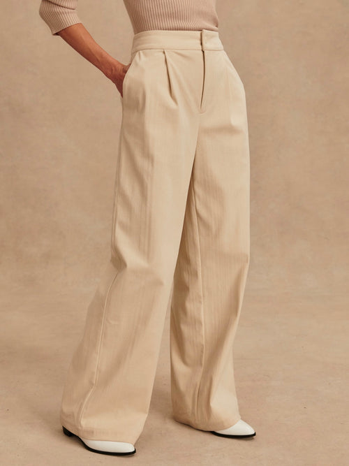 Rocio Wide Leg 29.5 in Birch