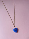 Very Vintage 76 Blue Heart Necklace
