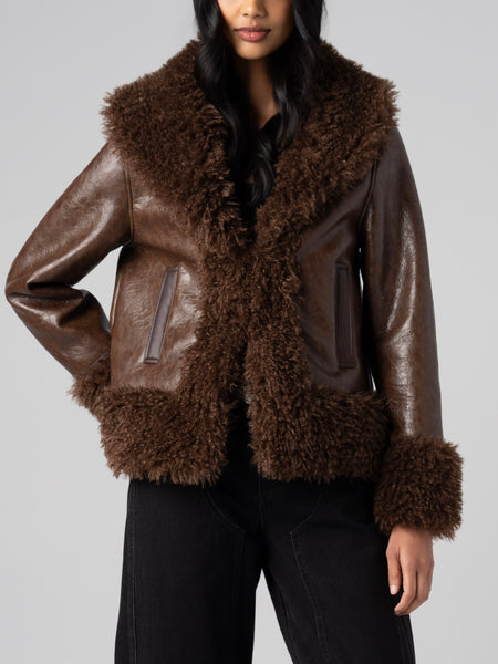 Penny Lane Jacket in Brown