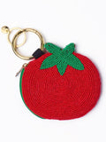 Mary Tomato Beaded Coin Purse